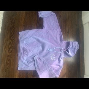 IVORY ELLA lavender and blue hoodie